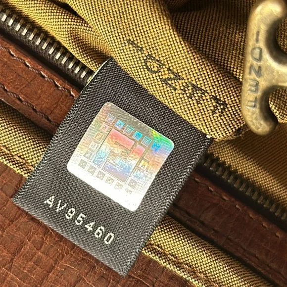 🌼🌺🌸FENDİ AUTHENTIC VINTAGE ZÜCCA DU JOUR BAG - Picture 5 of 14